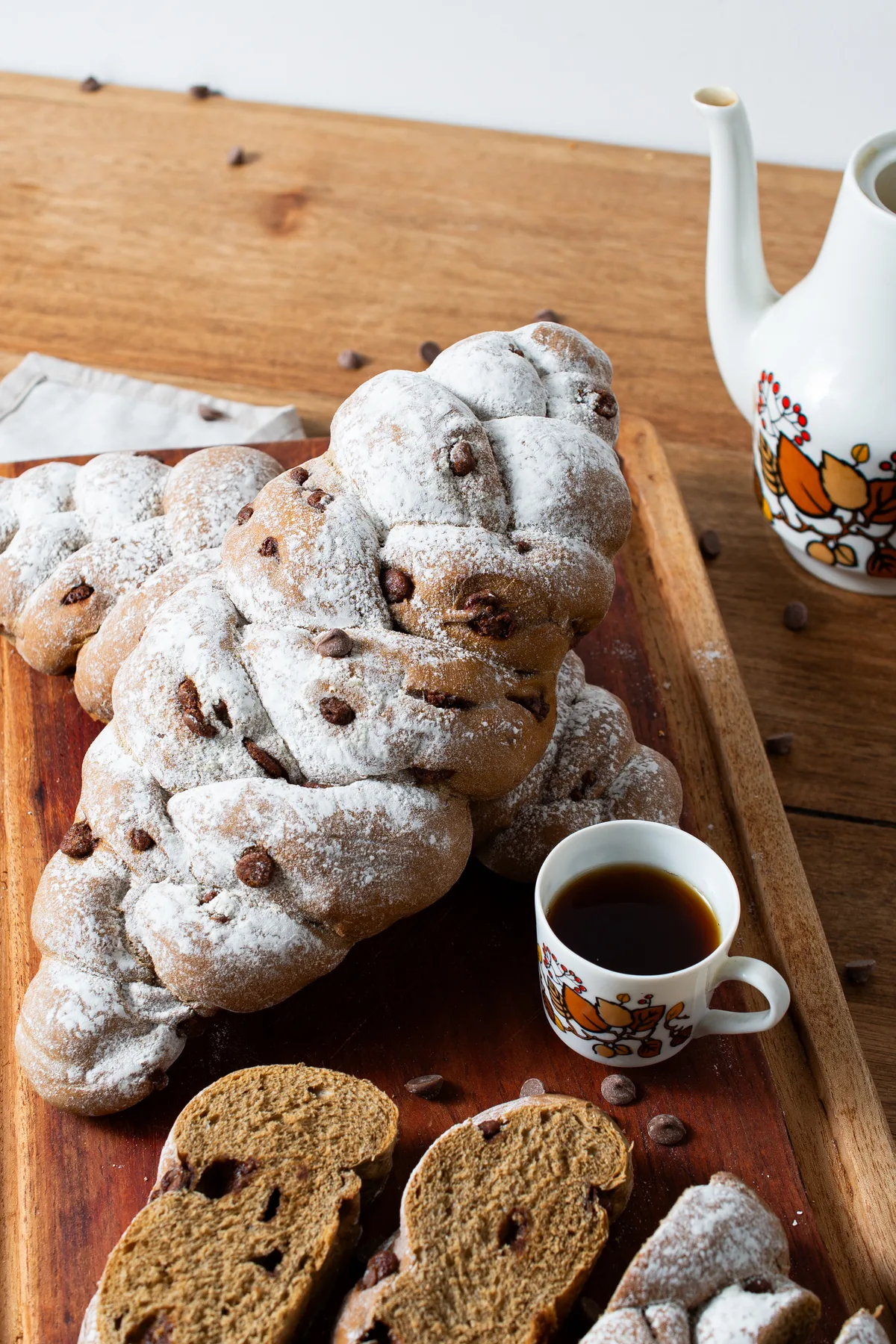 Pão de Chocolate com Café da Padaria Requinte no CuritiPão 2026 em Curitiba