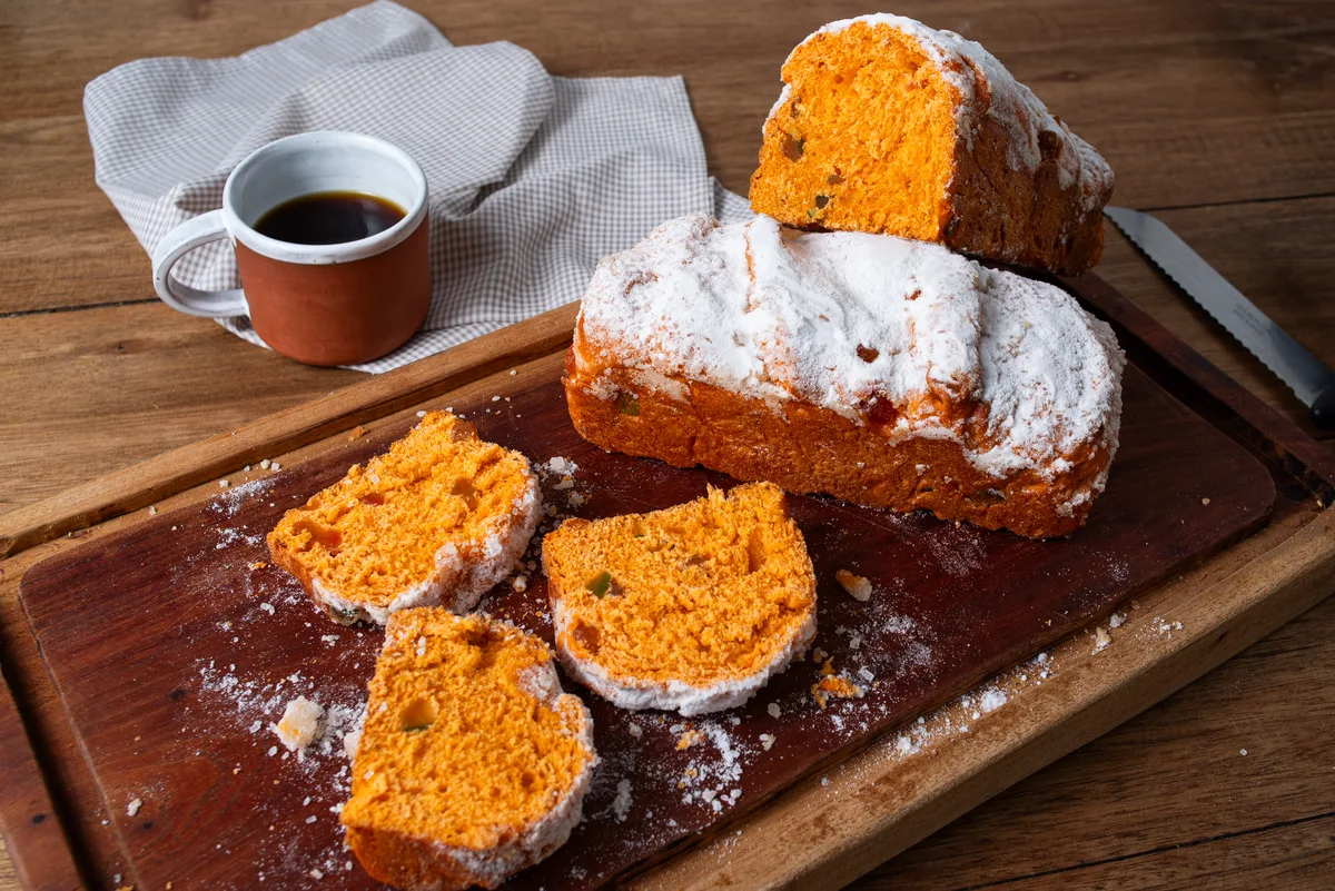 Pão Doce de Laranja da Piegel Pães no CuritiPão 2026 em Curitiba