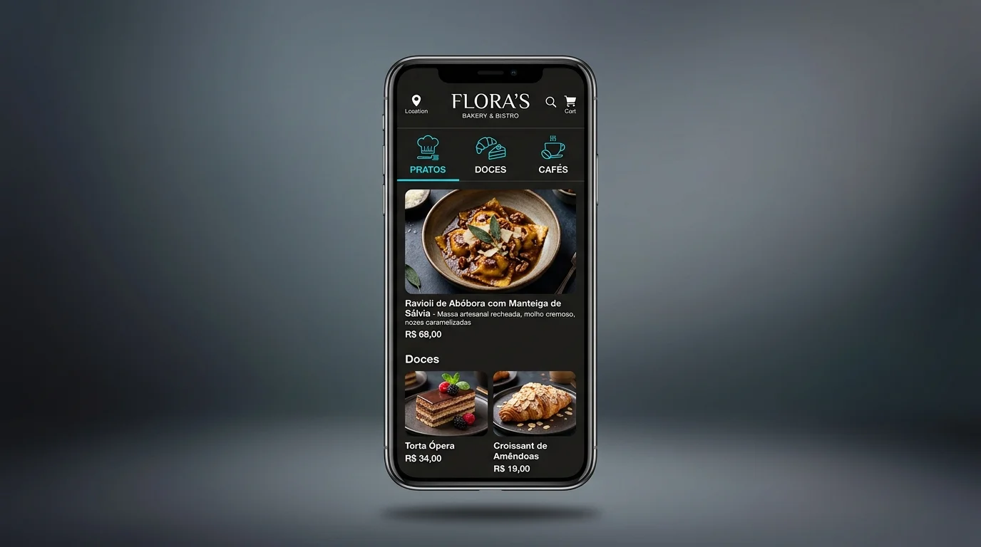 Cardápio Digital com WhatsApp para Restaurantes e Pequenos Negócios