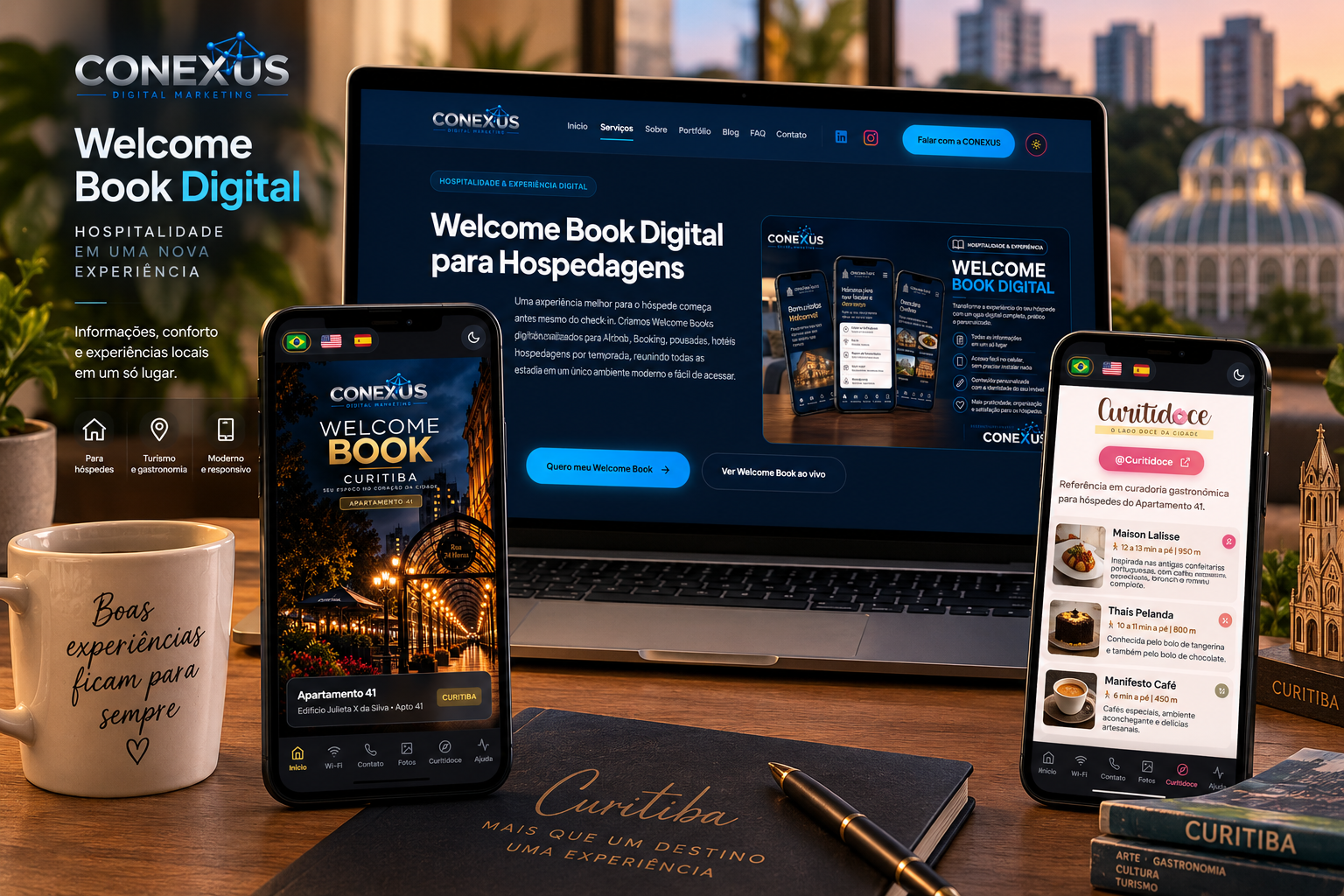 Capa Welcome Book Digital - Curitiba/PR